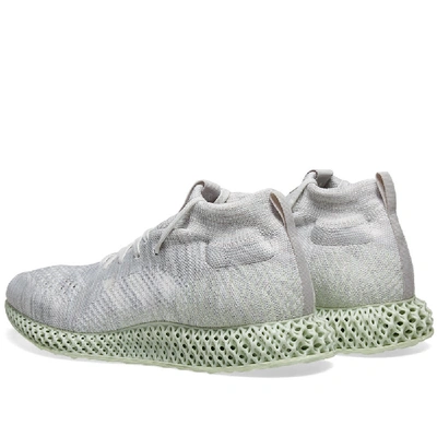 Shop Adidas Consortium Runner Mid 4d In Grey