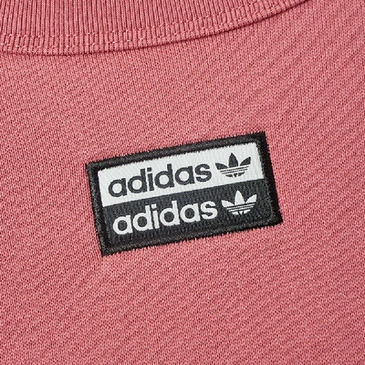 Shop Adidas Originals Adidas R.y.v Crew Sweat In Pink