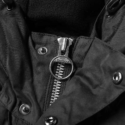 Barbour Genoa Wax Jacket In Black | ModeSens
