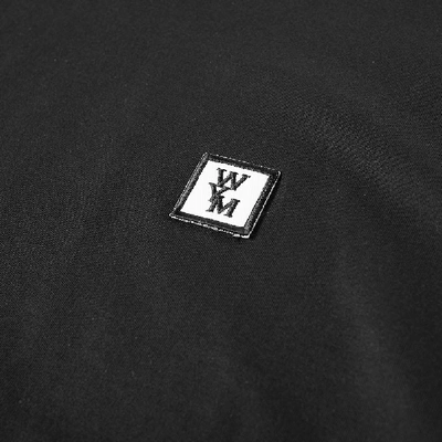 Shop Wooyoungmi Long Sleeve Back Logo Tee In Black
