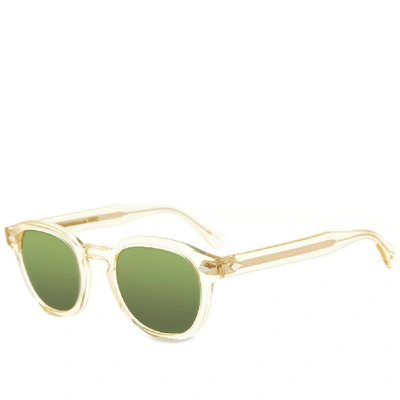 Shop Moscot Lemtosh Sunglasses In Neutrals