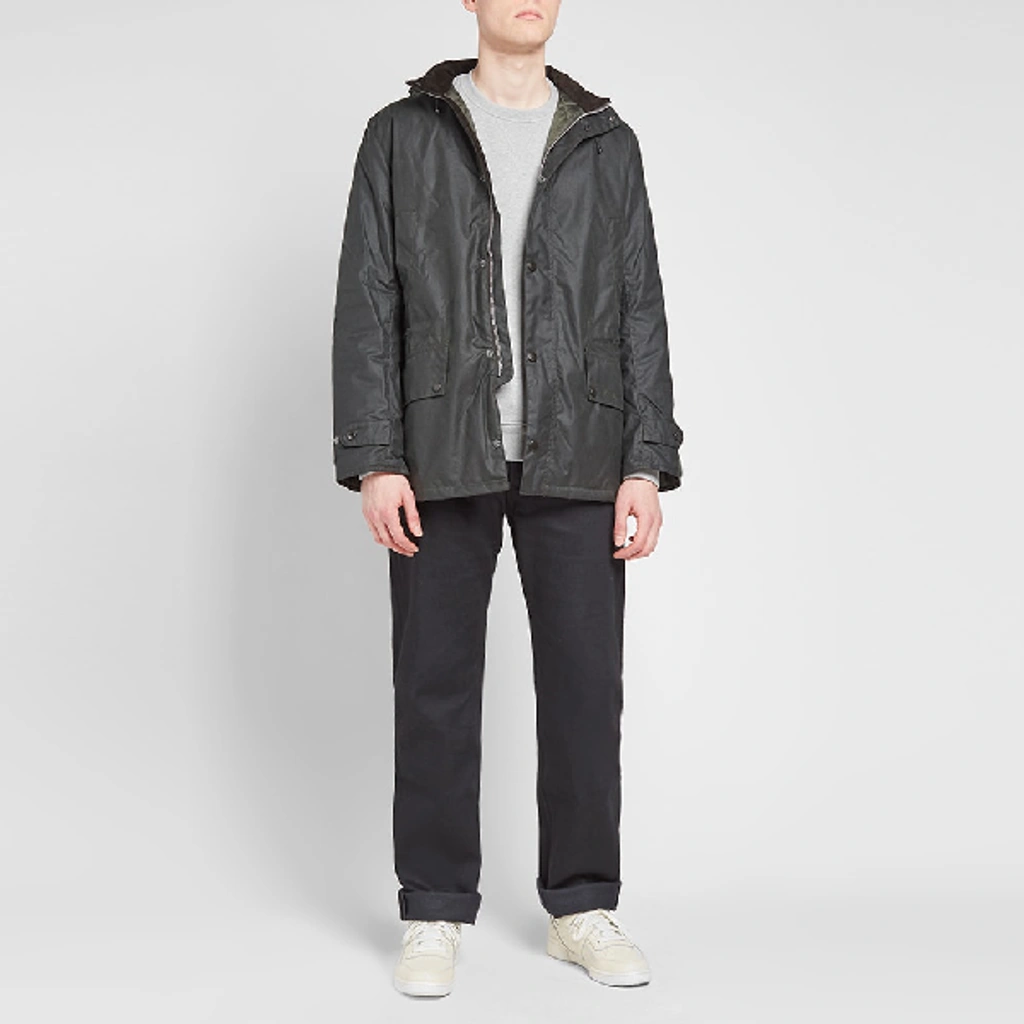 Barbour Gailey Wax Jacket In Green ModeSens