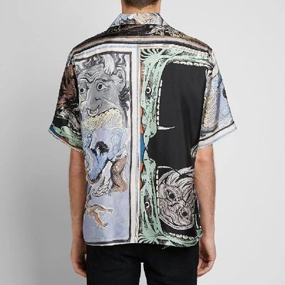 Shop Givenchy Icarus Silk Hawaiian Shirt In Multi