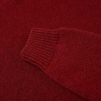 Shop Apc A.p.c. Down Crew Knit In Red