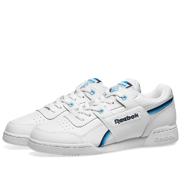 reebok workout plus mu trainers white