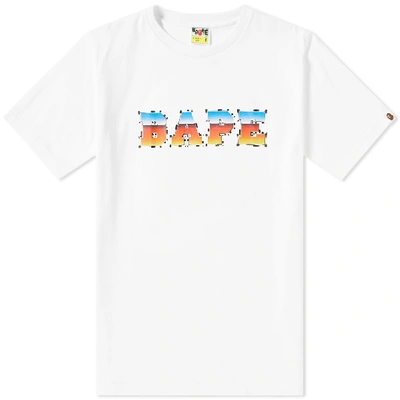 Shop A Bathing Ape Relaxed Bape Tee In White