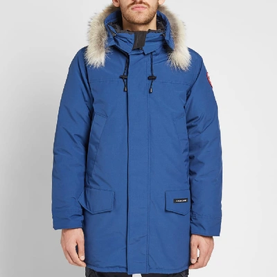 Shop Canada Goose Langford Parka In Blue