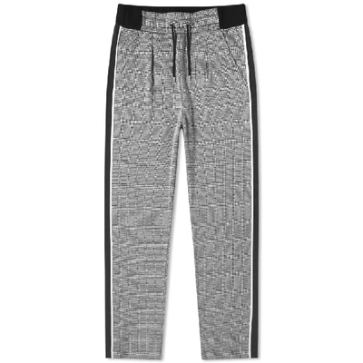 Shop Balmain Prince Of Wales Check Sweat Pant In Black