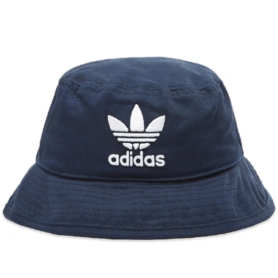 Shop Adidas Originals Adidas Ac Bucket Hat In Blue