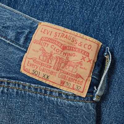 Shop Levi's Vintage Clothing 1955 501 Jean In Blue