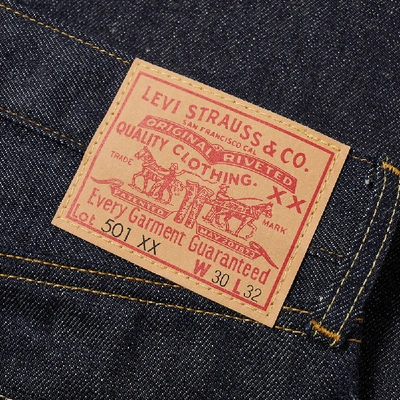 Shop Levi's Vintage Clothing 1955 501 Jean In Blue