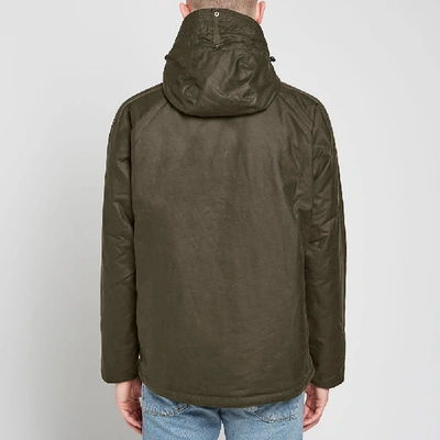 Barbour Fohn Wax Jacket In Green | ModeSens