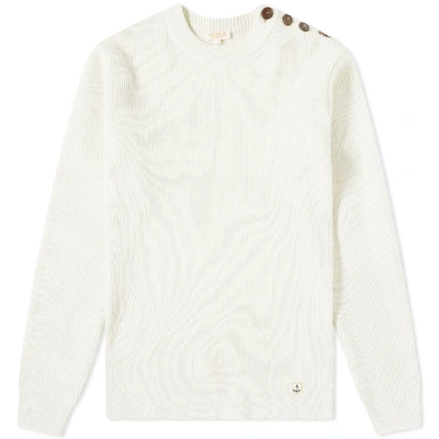 Shop Armor-lux 74732 Heritage Crew Knit In White