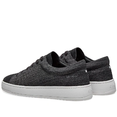 Shop Etq. Low Top 1 Knitted Sneaker In Grey