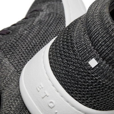 Shop Etq. Low Top 1 Knitted Sneaker In Grey