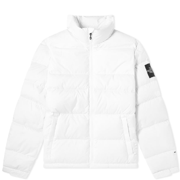 the north face nuptse white