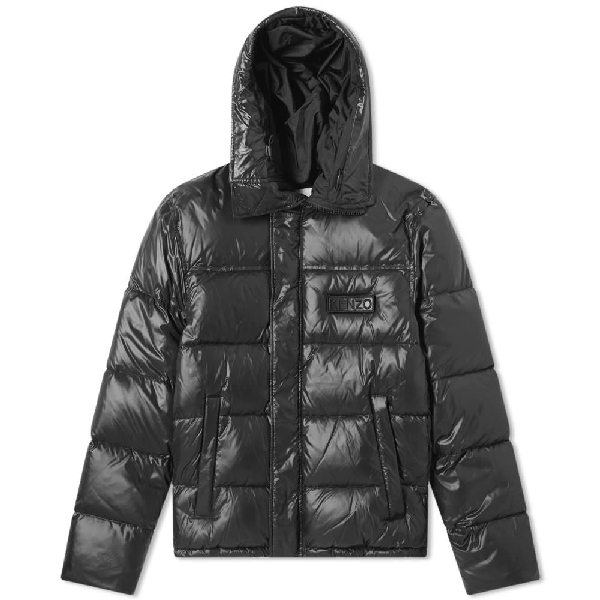 kenzo hooded puffer jacket
