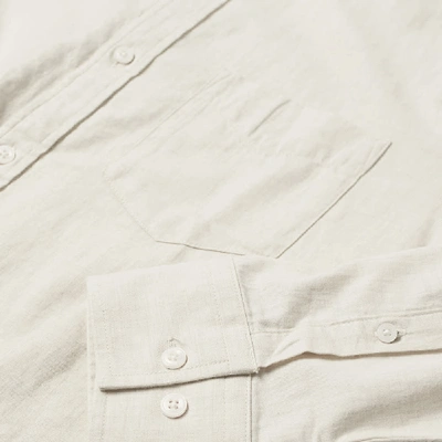 Shop Nn07 Levon Flannel Shirt In White