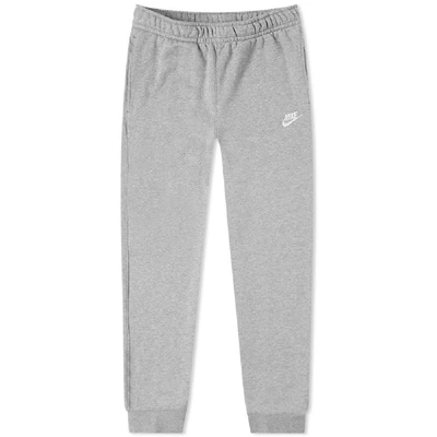 Nike Club Tall Straight Leg Sweatpants In Gray In Grey