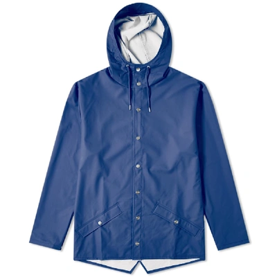 Shop Rains Classic Jacket In Blue