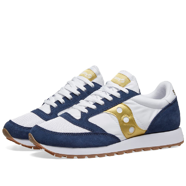 saucony jazz navy white