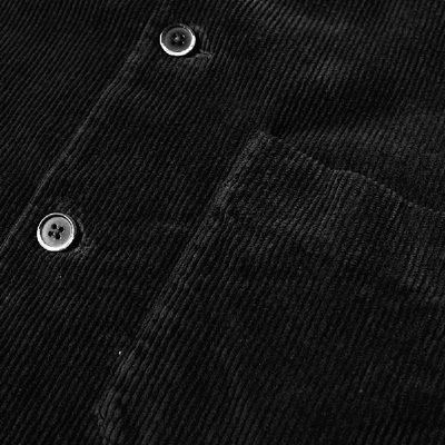 Shop Barena Venezia Barena Cord Shirt Jacket In Black