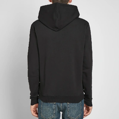 Shop Saint Laurent Galaxy Hoody In Black