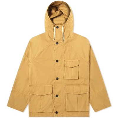 Shop Albam Military Parka In Yellow