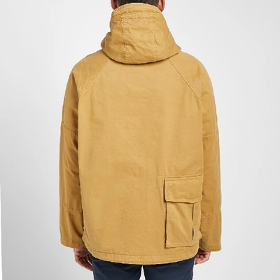 Shop Albam Military Parka In Yellow