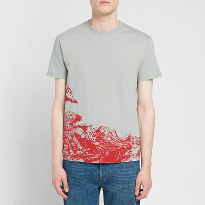 Shop Valentino X Undercover Time Traveller Tee In Grey