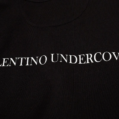 Shop Valentino X Undercover V Face Hoody In Black