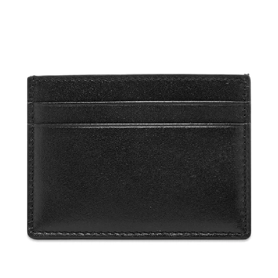 Shop Valentino X Undercover V Face Ufo Leather Card Holder In Black