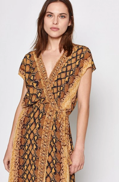 Shop Joie Bethwyn C Dress In Fading Sun