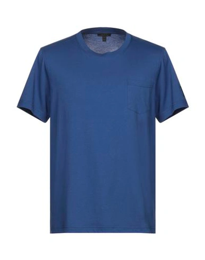 Shop Belstaff T-shirt In Blue