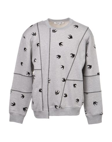 mcq alexander mcqueen velvet logo sweatshirt