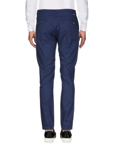 Grey Daniele Alessandrini Pants In Dark Blue