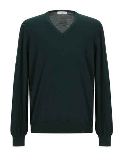 Shop Gran Sasso Sweater In Dark Green