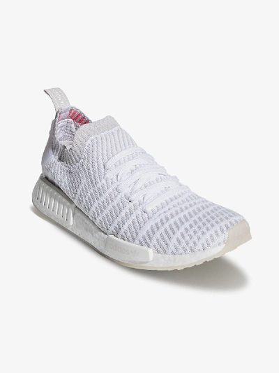 Shop Adidas Originals Adidas White Nmd_r1 Stlt Cloud White Sneakers