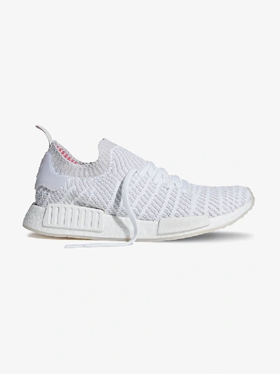 Shop Adidas Originals Adidas White Nmd_r1 Stlt Cloud White Sneakers