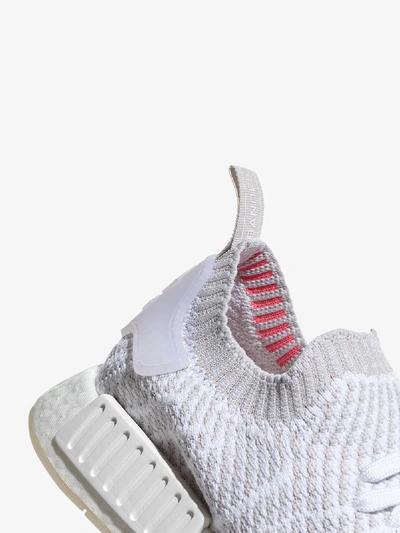 Shop Adidas Originals Adidas White Nmd_r1 Stlt Cloud White Sneakers