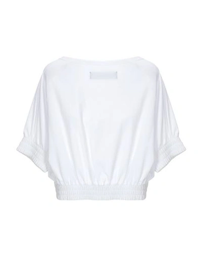 Shop Christian Pellizzari T-shirts In White