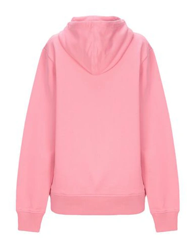 Shop Helmut Lang Hooded Sweatshirt In Pink