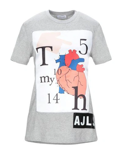 Shop Au Jour Le Jour T-shirt In Grey