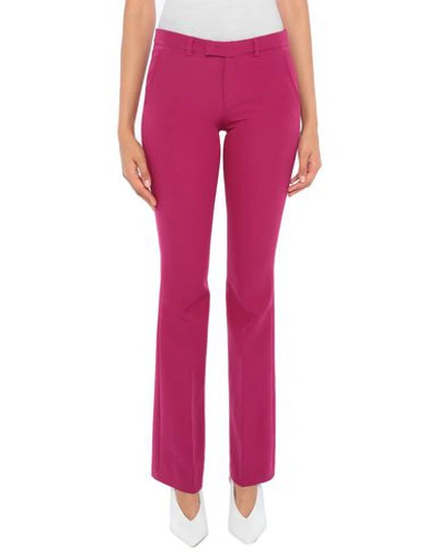 Shop Liu •jo Woman Pants Garnet Size 8 Polyester, Elastane In Red