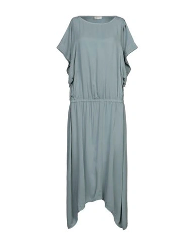 Shop Crossley Midi Dress In Grey
