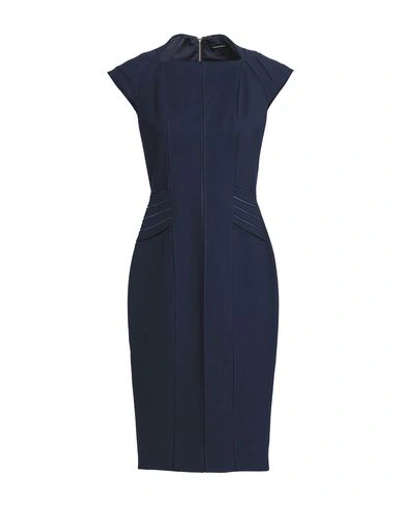 Shop Catherine Deane Midi Dresses In Dark Blue