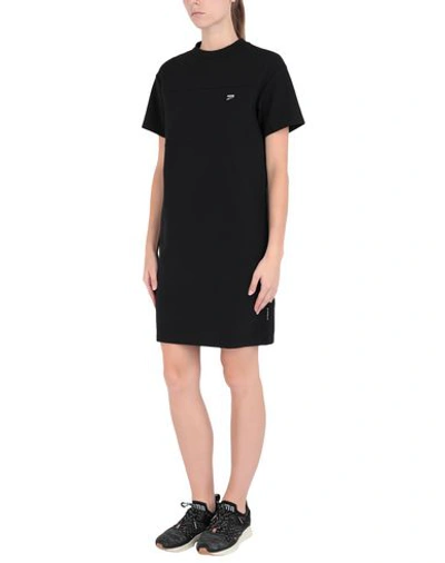 Shop Puma Downtown Dress Woman Short Dress Black Size M Polyester, Cotton