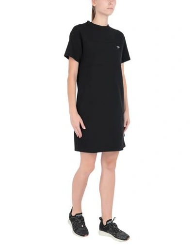 Shop Puma Downtown Dress Woman Short Dress Black Size M Polyester, Cotton