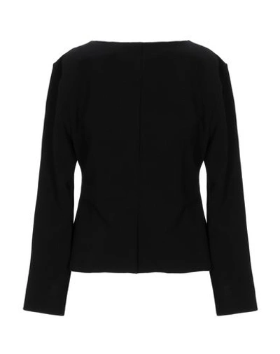 Shop Emporio Armani Suit Jackets In Black