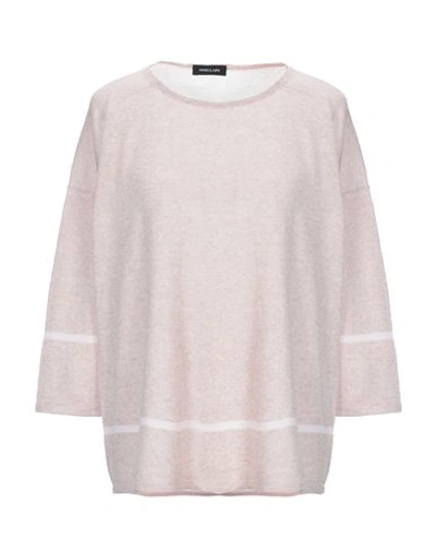 Shop Anneclaire Sweater In Light Pink